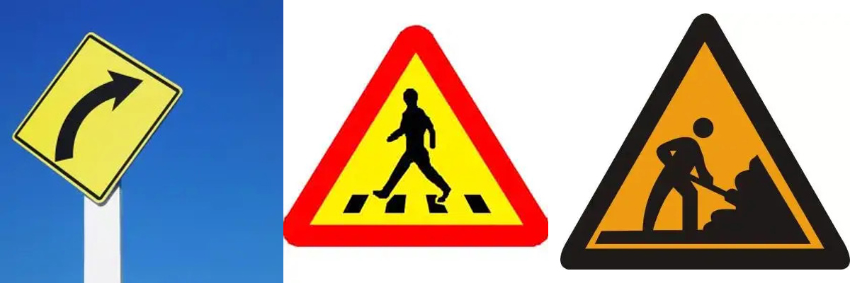 Reflective film for traffic signs