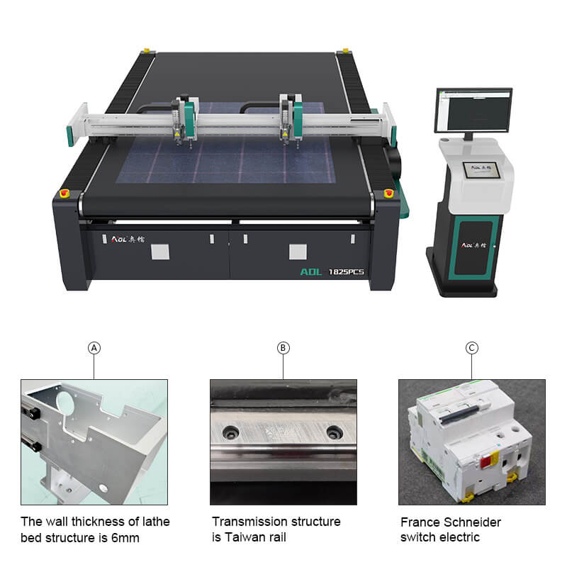 PDLC film material cutting machine | high precision