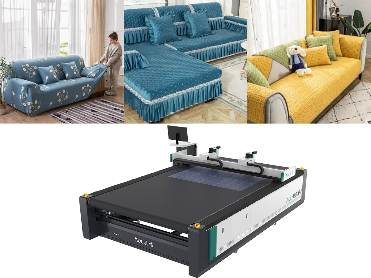 Make Upholstered Sofa Cutting Easier-AOL CNC Fabric Cutting Machine