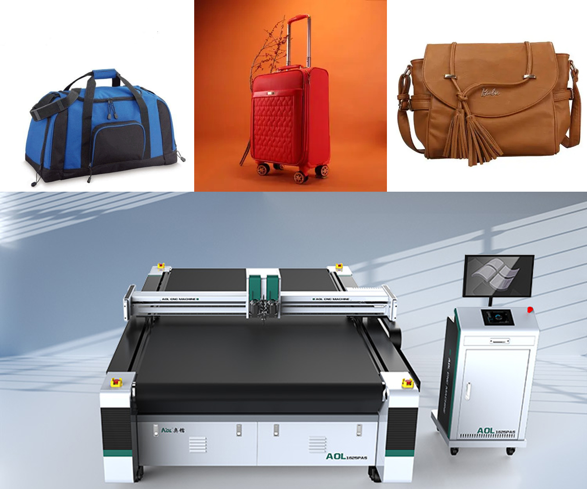 Leading classic fashion, exploring lean digital cutting—cutting machine for luggage industry